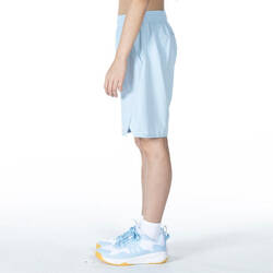 BADMINTON JUNIOR LITE SHORT 560 CAROLINA BLUE