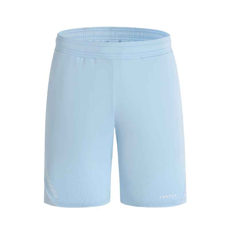 男款羽球短褲 SENSATION 530 珊瑚藍