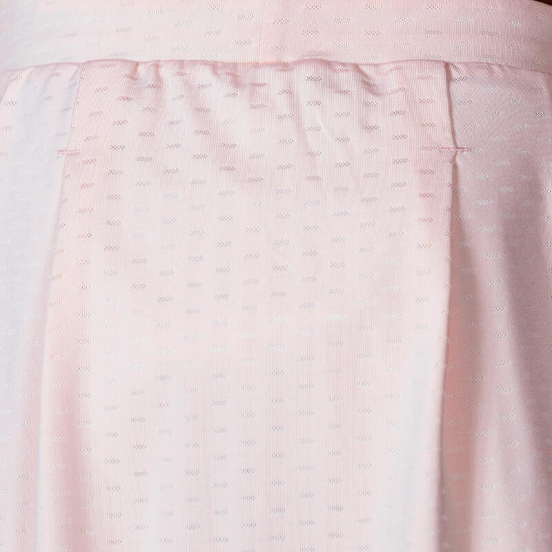 BADMINTON JUNIOR 560 SKIRT PINK