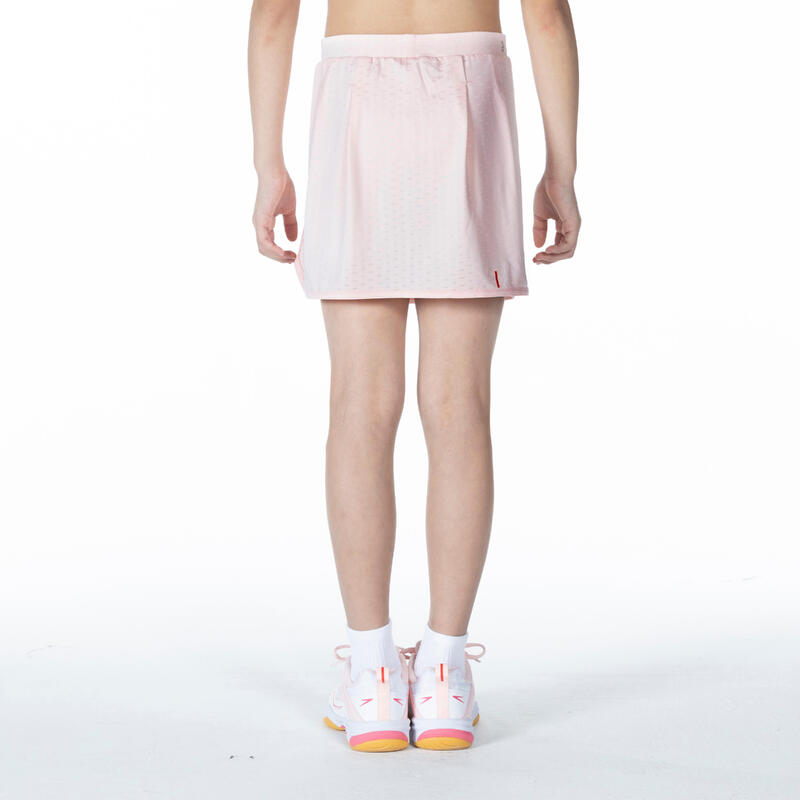 青少年款羽球短裙560－粉色