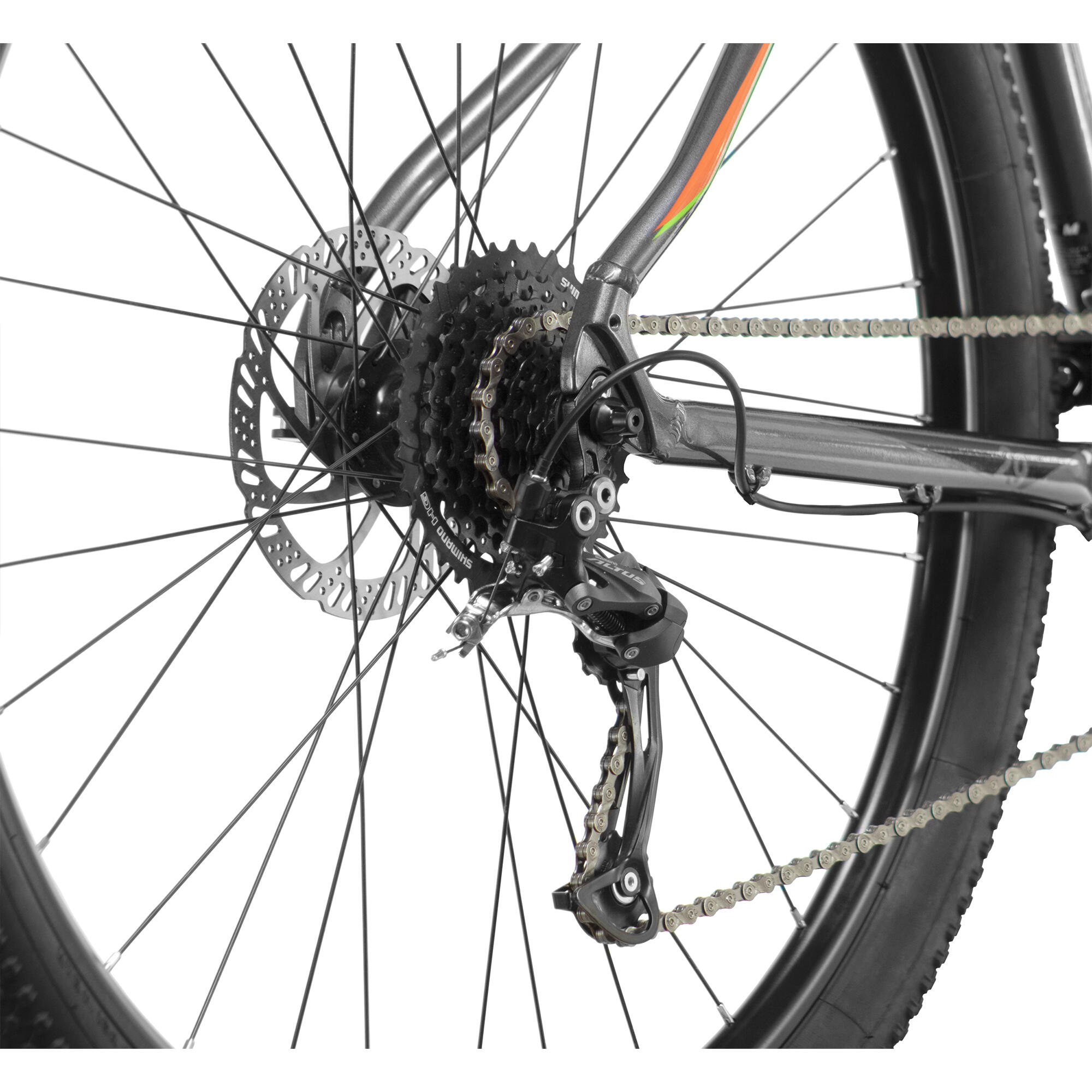 Bicicleta Muntanya 29" Alumini Shimano NTT Sport 40 Gris 6/11