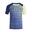 男款羽球 T 恤 LITE 560 海軍藍配螢光青檸綠