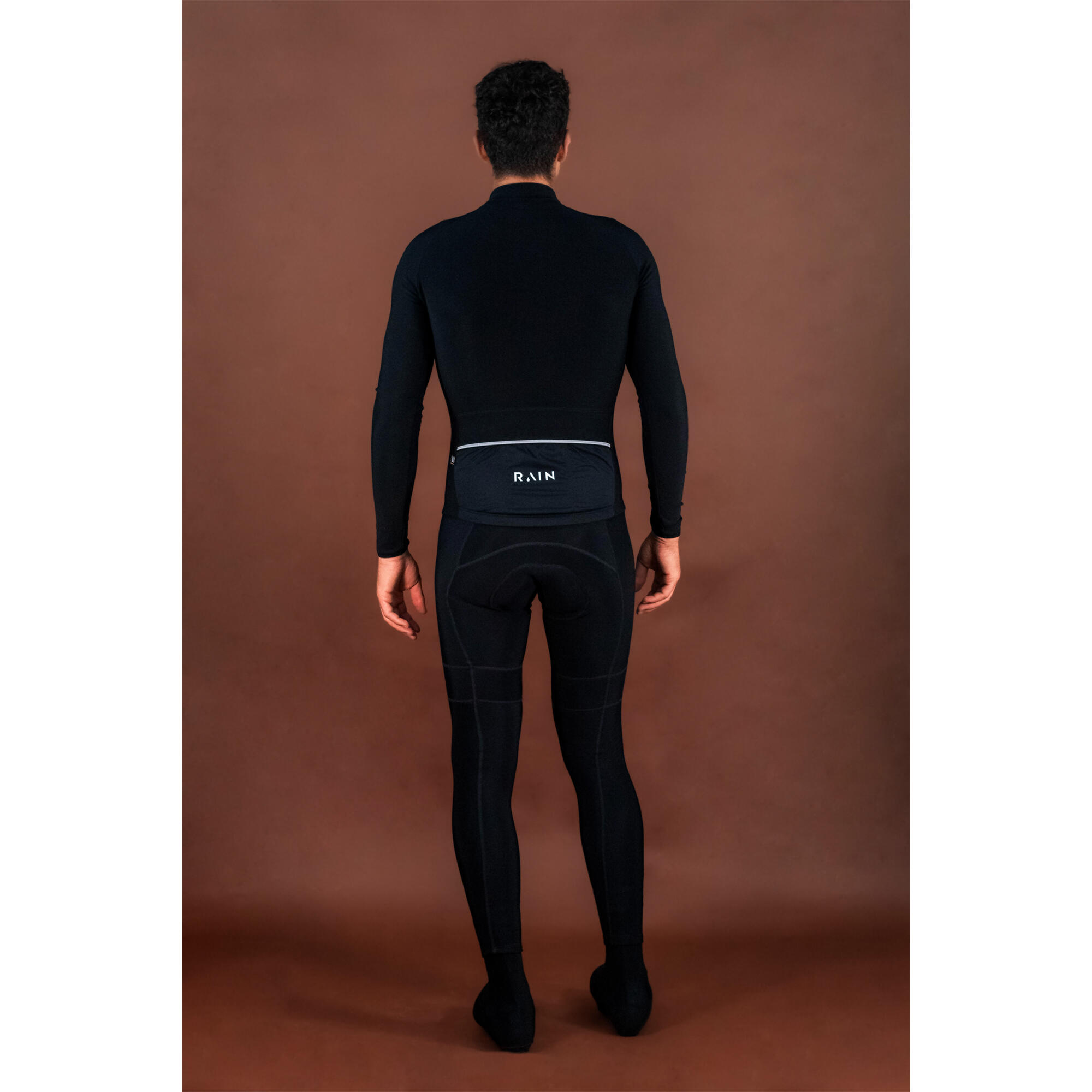 Chubasquero ciclismo Vestta negro 11/17