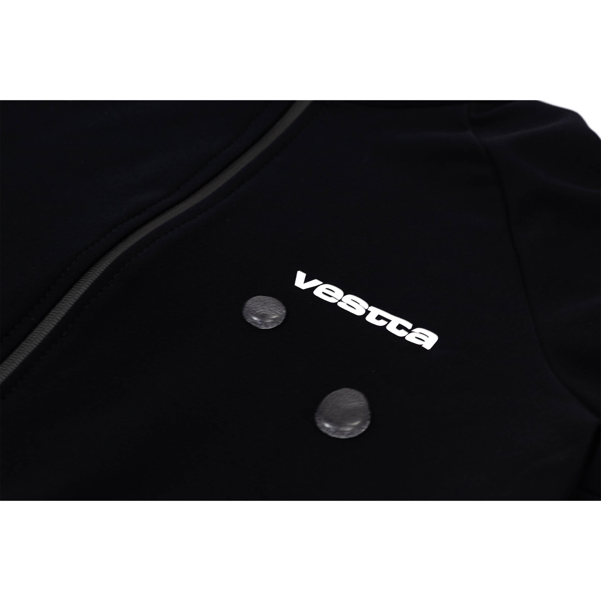 Chubasquero ciclismo Vestta negro 8/17