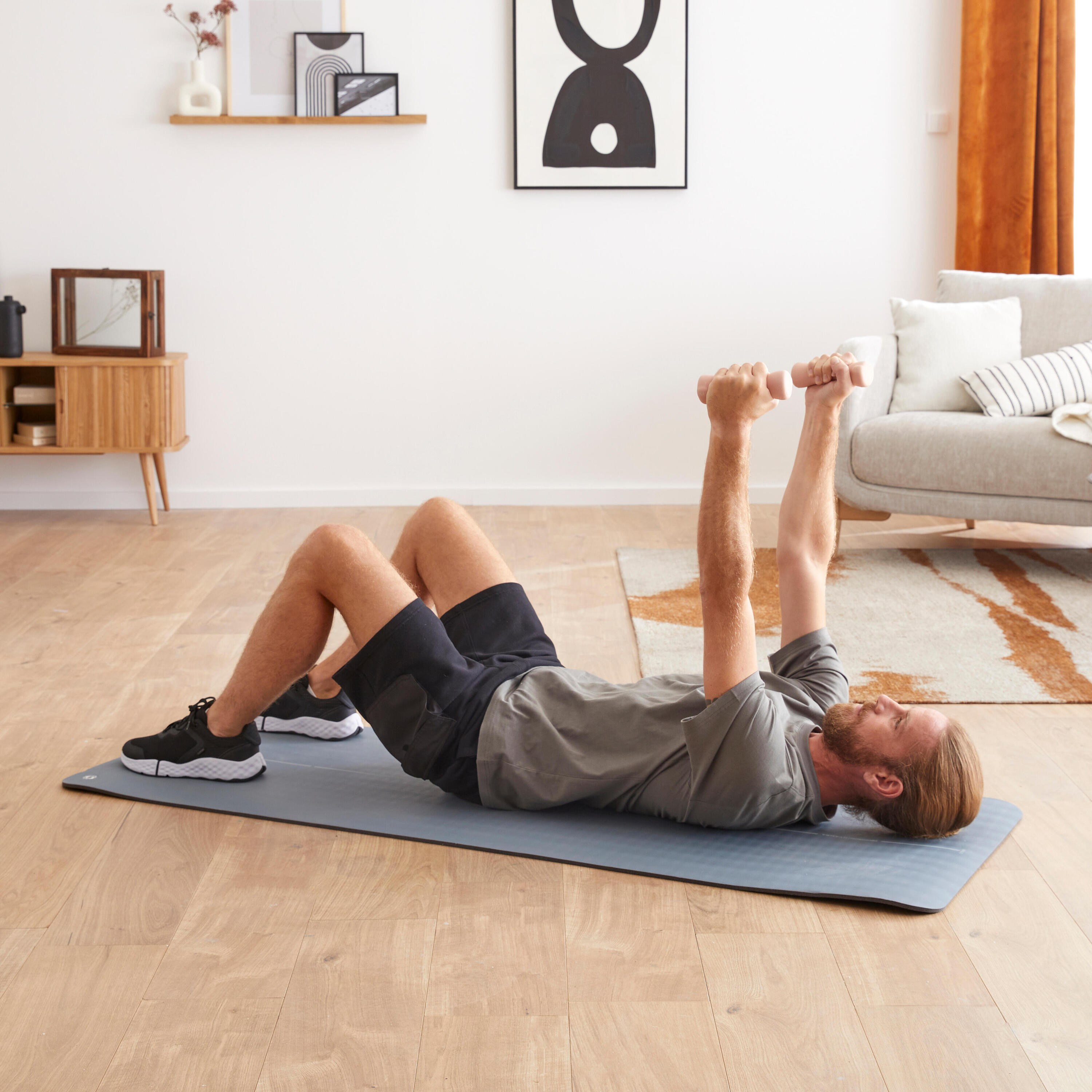 Paire d'haltères fitness 2*2 Kg - EASY Bleu 8/16