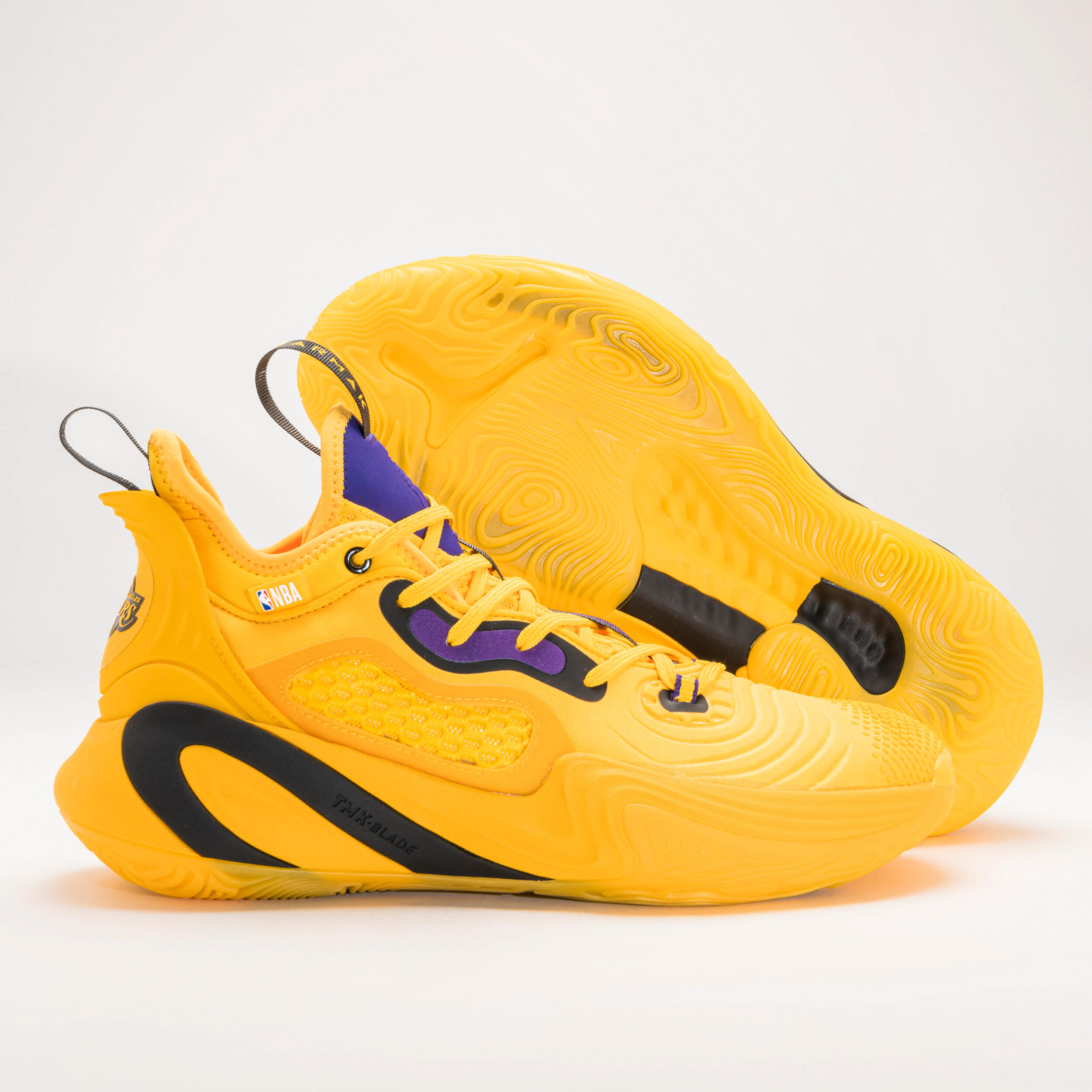 yellow womens basketball shoes