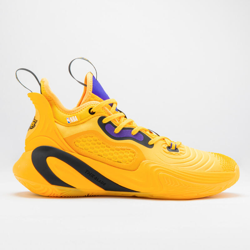 Basketbalschoenen voor heren/dames NBA Los Angeles Lakers SE900 geel