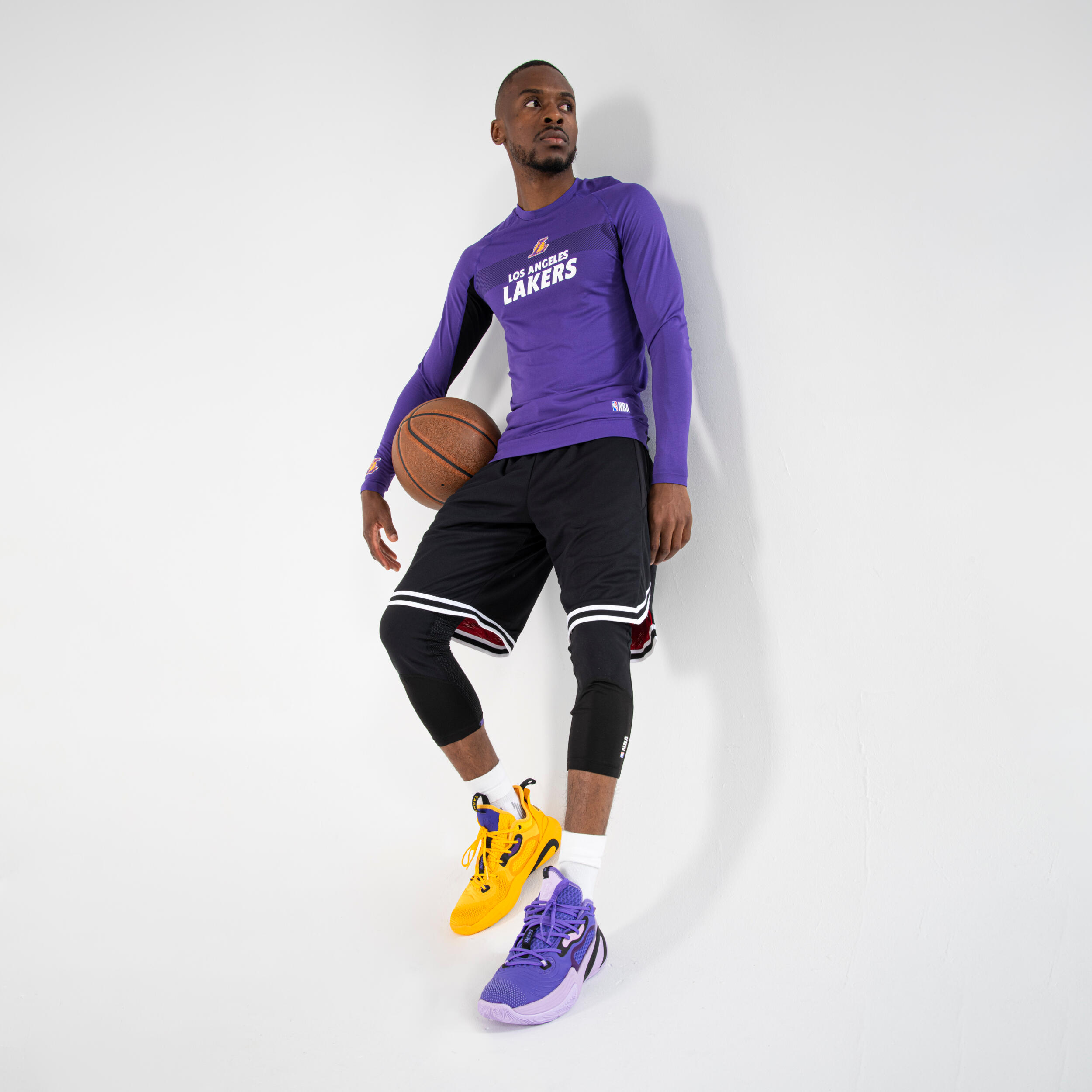 Men's/Women's Basketball Shoes SE900 - Purple/NBA Los Angeles Lakers 17/17