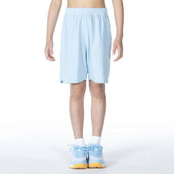 BADMINTON JUNIOR LITE SHORT 560 CAROLINA BLUE