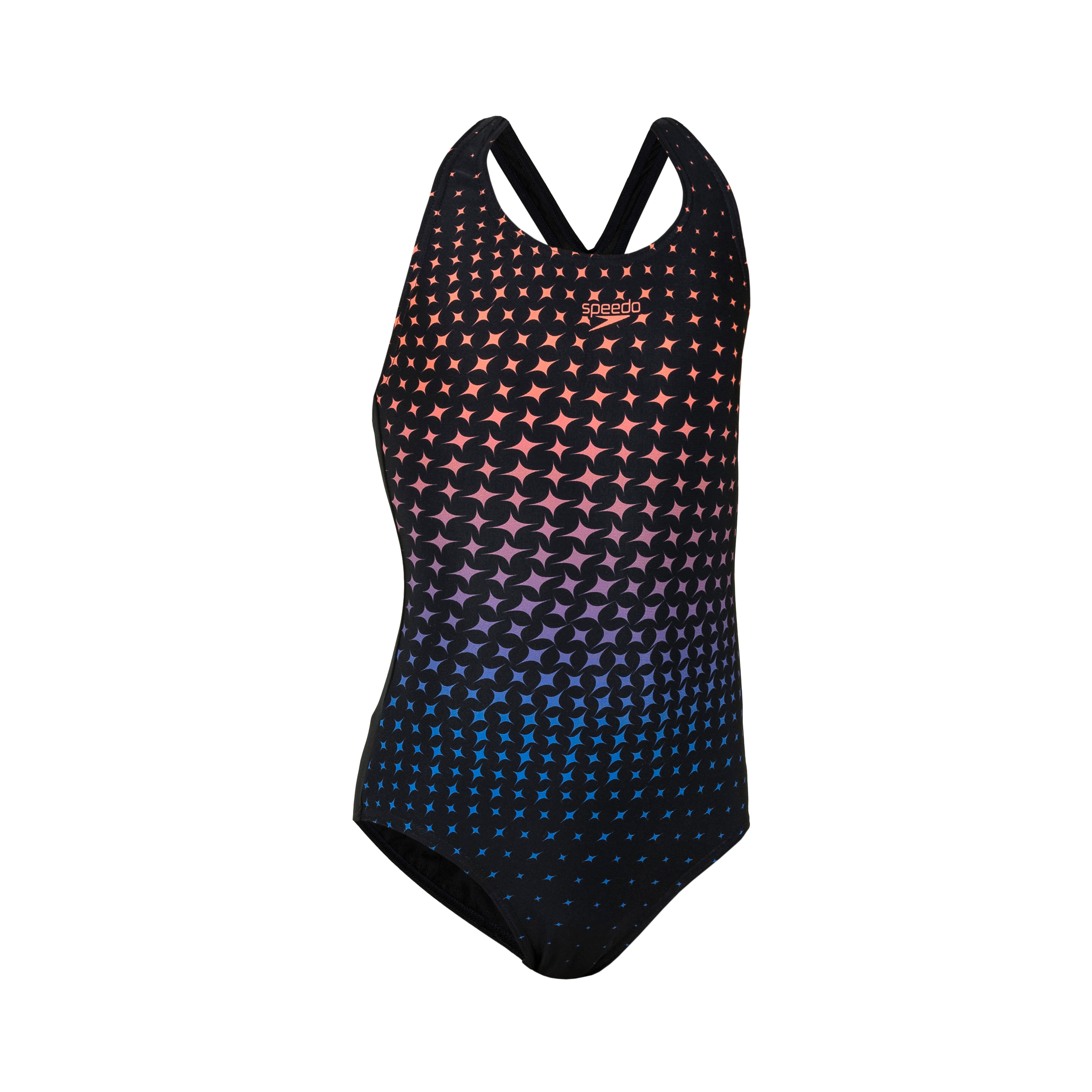 SPEEDO Costume da bagno 1 pezzo per bambina SPLASHBACK Black Stars