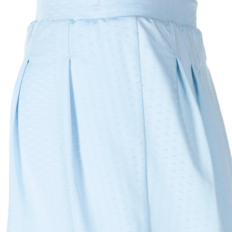 BADMINTON JUNIOR 560 SKIRT CAROLINA BLUE