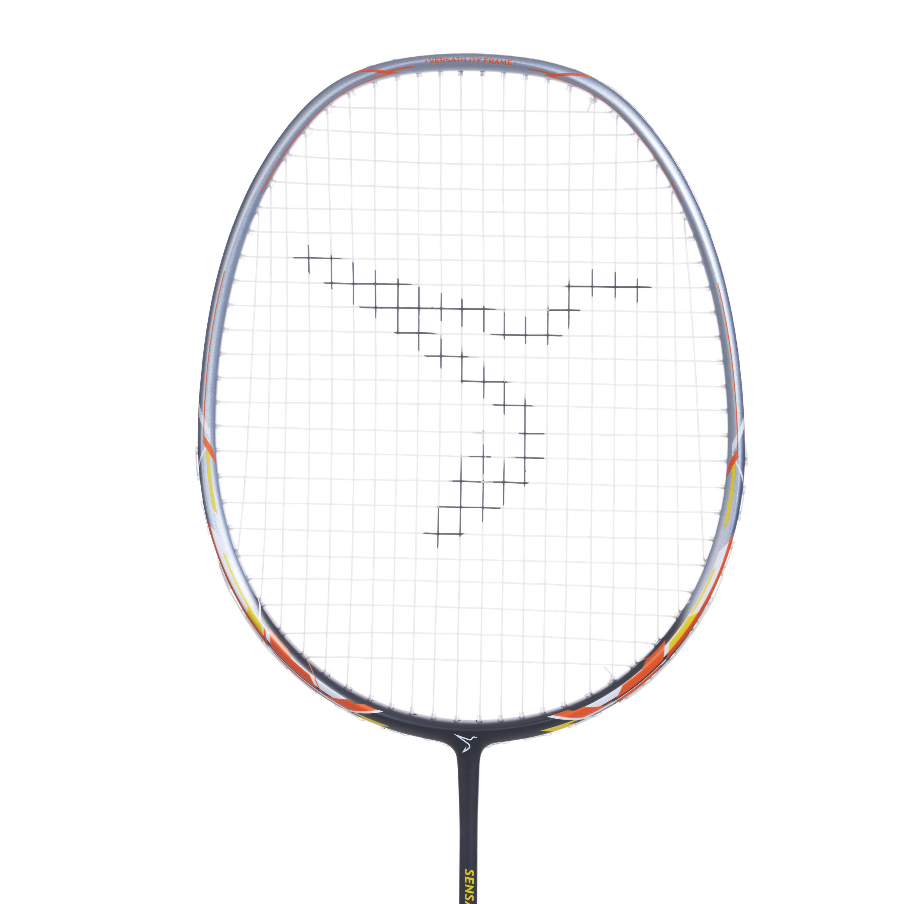Adult Badminton Racket BR Sensation 530 Grey Black -  4