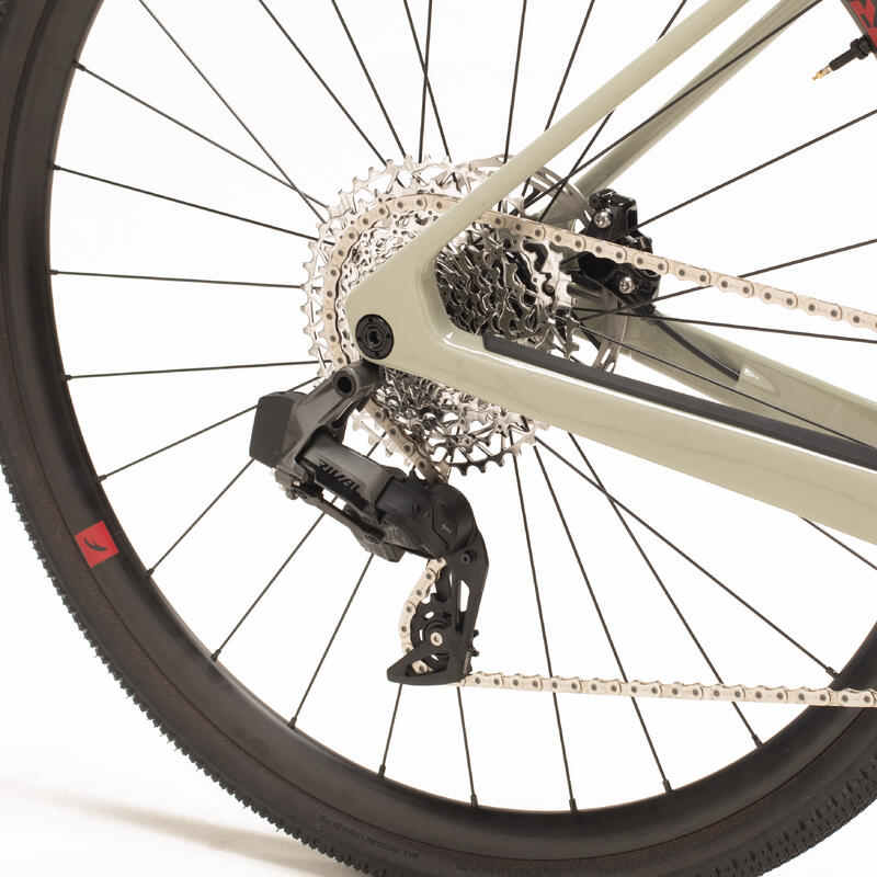 Gravel kerékpár, karbon, Sram Rival eTap AXS, Fulcrum RR 900 kerekek - Riverside 