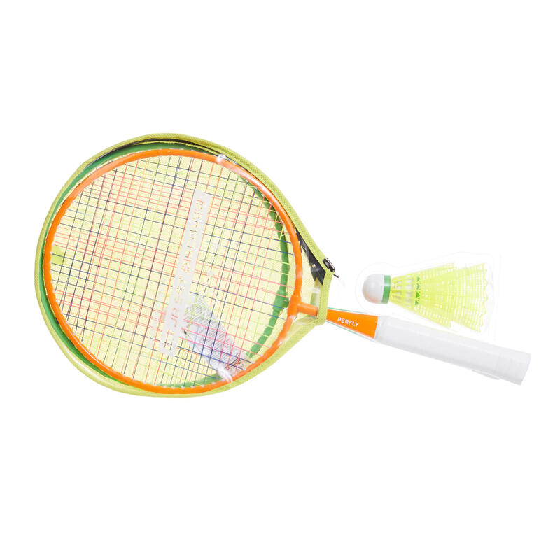 SUFIX Set De Badminton 2 Raquetas Y 2 Plumillas Sufix Para Niños