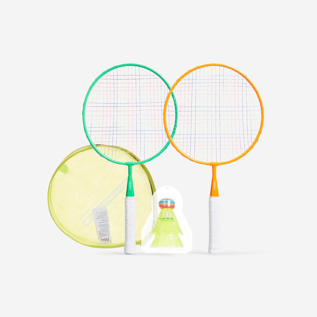 KID BADMINTON RACKET IN SET BR SET DISCOVER