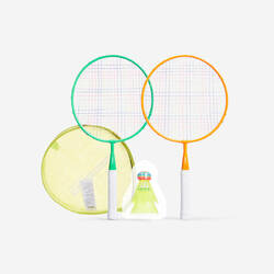 KID BADMINTON RACKET IN SET BR SET DISCOVER