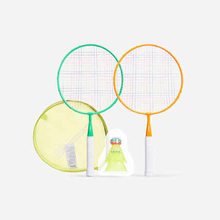 Kit de raquetas y volante de bádminton para Niños - Perfly Br Discover
