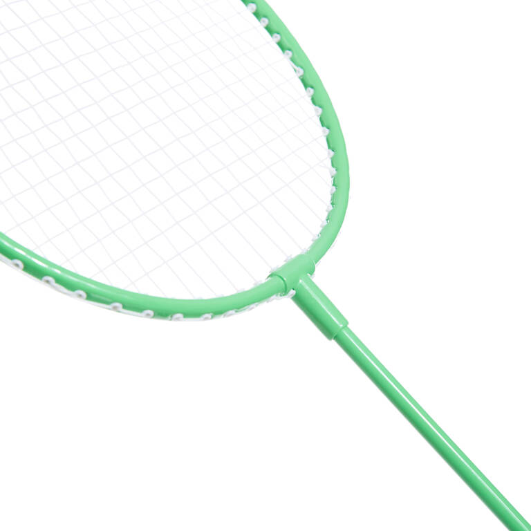 ADULT BADMINTON RACKET  BR AD SET DISCOVER  GREEN YELLOW