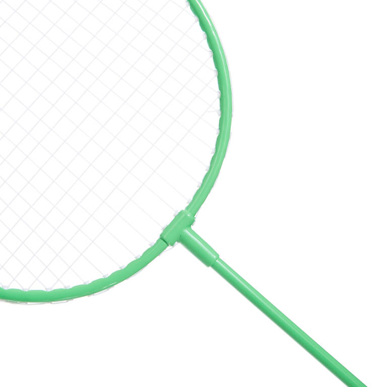 ADULT BADMINTON RACKET  BR AD SET DISCOVER  GREEN YELLOW