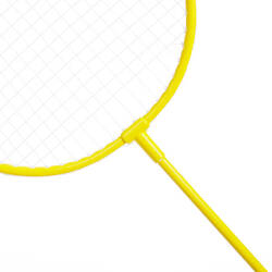 ADULT BADMINTON RACKET  BR AD SET DISCOVER  GREEN YELLOW