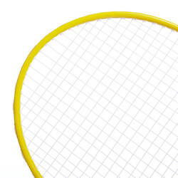 ADULT BADMINTON RACKET  BR AD SET DISCOVER  GREEN YELLOW