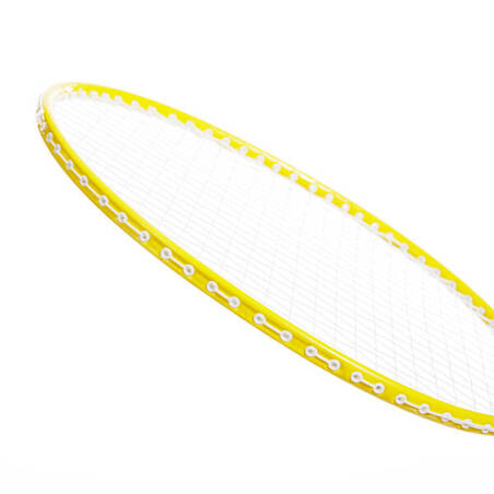 RAKET BADMINTON DEWASA BR AD SET DISCOVER  HIJAU KUNING