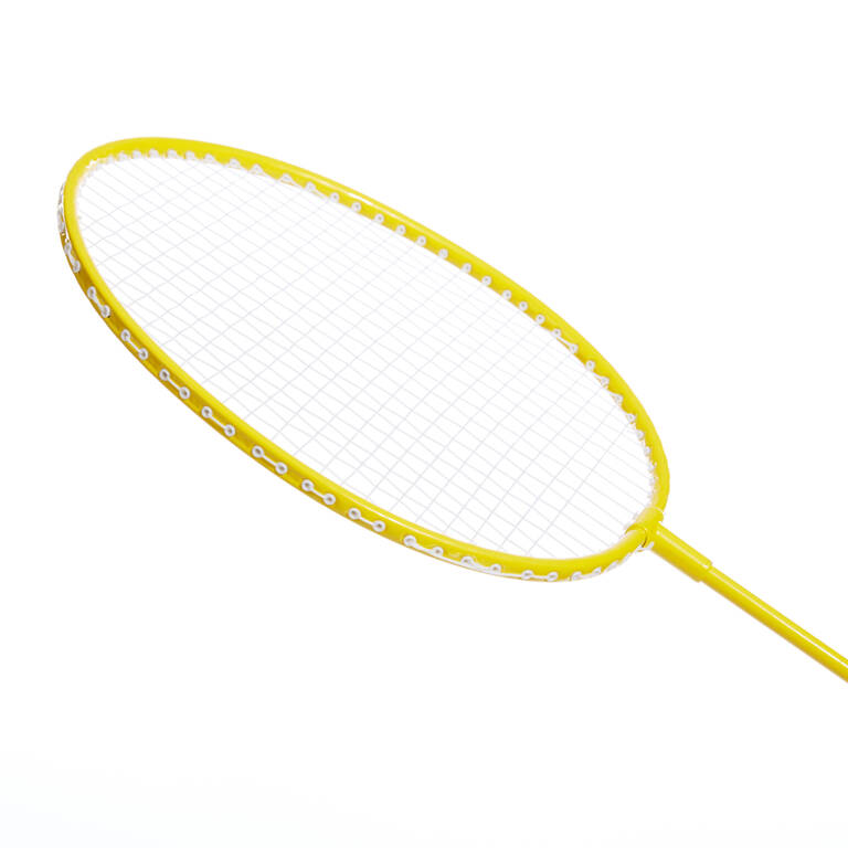 ADULT BADMINTON RACKET  BR AD SET DISCOVER  GREEN YELLOW