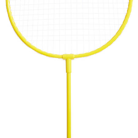 ADULT BADMINTON RACKET  BR AD SET DISCOVER  GREEN YELLOW