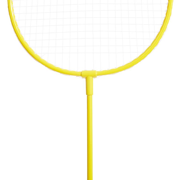 ADULT BADMINTON RACKET  BR AD SET DISCOVER  GREEN YELLOW