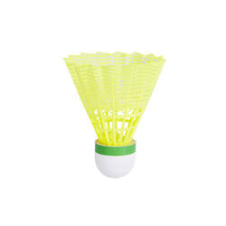 ADULT BADMINTON RACKET  BR AD SET DISCOVER  GREEN YELLOW