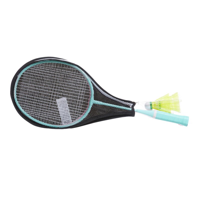 KID BADMINTON RACKET SET STARTER MINT PK