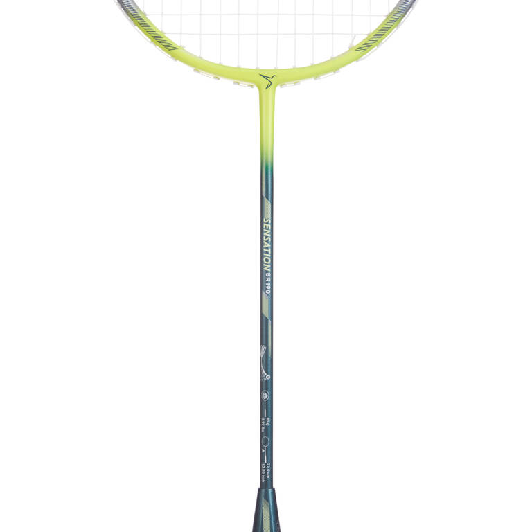 ADULT BADMINTON RACKET BR 190 SET PARTNER YELLOW ORANAGE