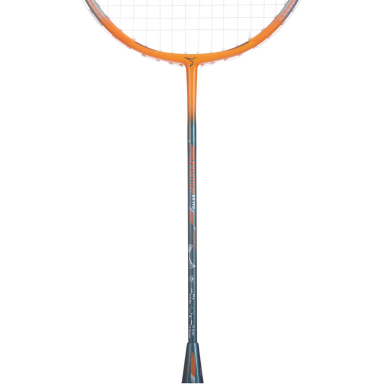 ADULT BADMINTON RACKET BR 190 SET PARTNER YELLOW ORANAGE