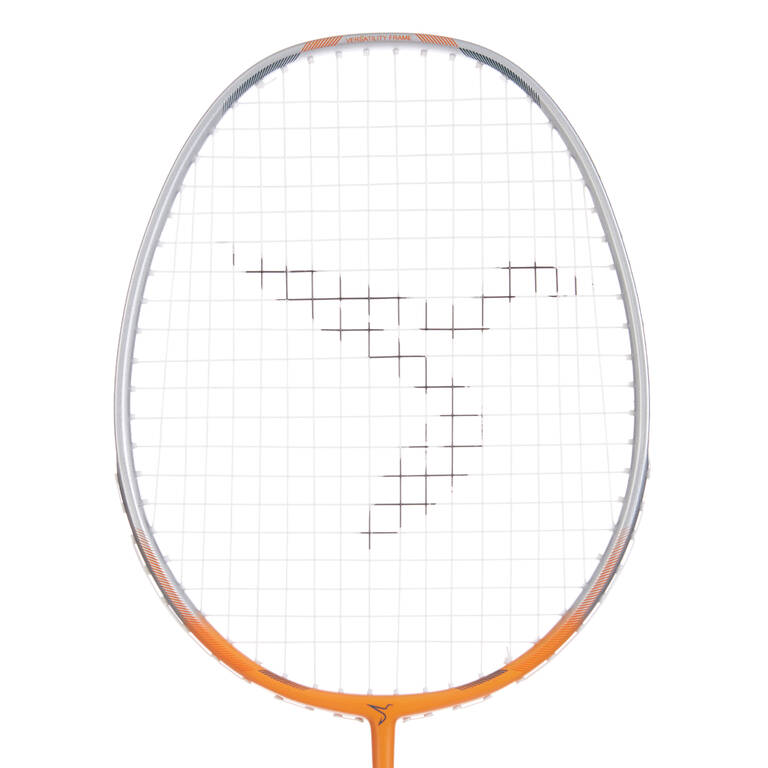 1 SET RAKET BADMINTON DEWASA BR 190 KUNING ORANGE