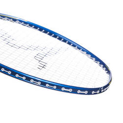 ADULT BADMINTON RACKET BR 500 SET BLUE WHITE