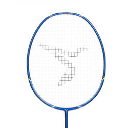 ADULT BADMINTON RACKET BR 500 SET BLUE WHITE