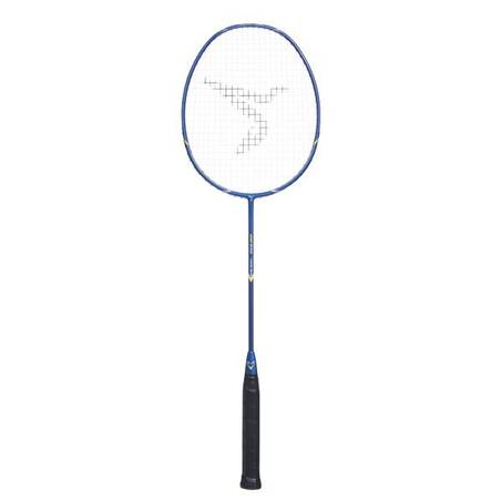 ADULT BADMINTON RACKET BR 500 SET BLUE WHITE