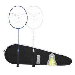 Set Raket Badminton - BR 500 Set - Putih Biru