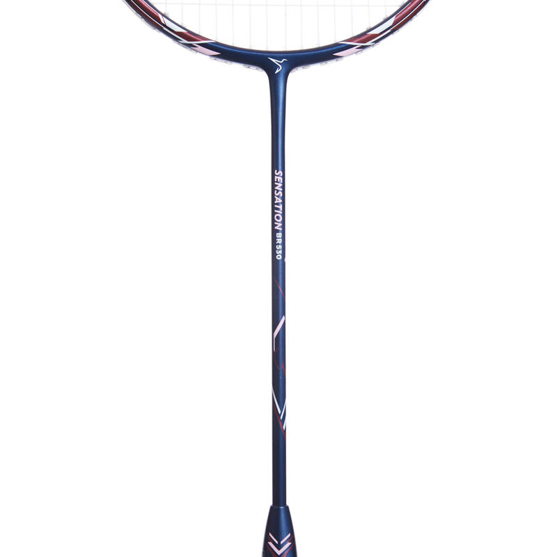 ADULT BADMINTON RACKET BR 530 SET COUPLE PINK BLUE