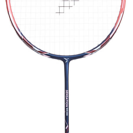 RAKET BADMINTON DEWASA BR 530 SETELAN PASANGAN PINK BIRU