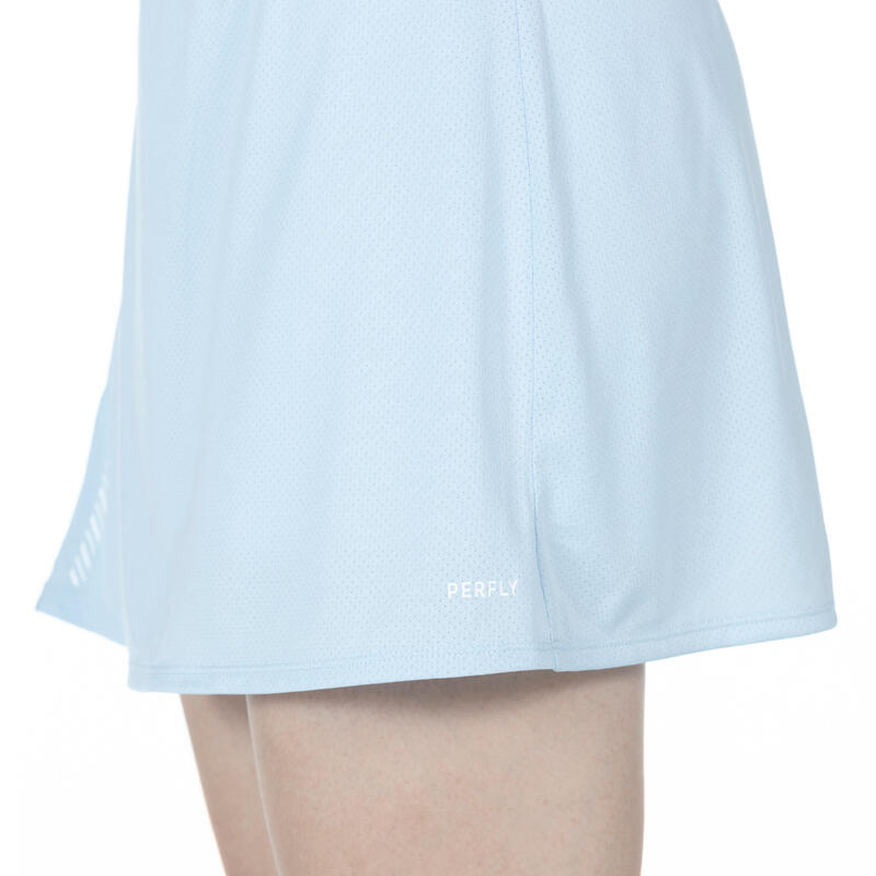 WOMEN BADMINTON SKIRT SENSATION 530 CAROLINA BLUE