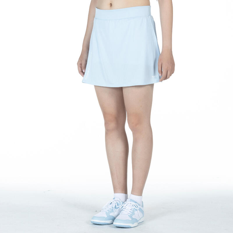 WOMEN BADMINTON SKIRT SENSATION 530 CAROLINA BLUE