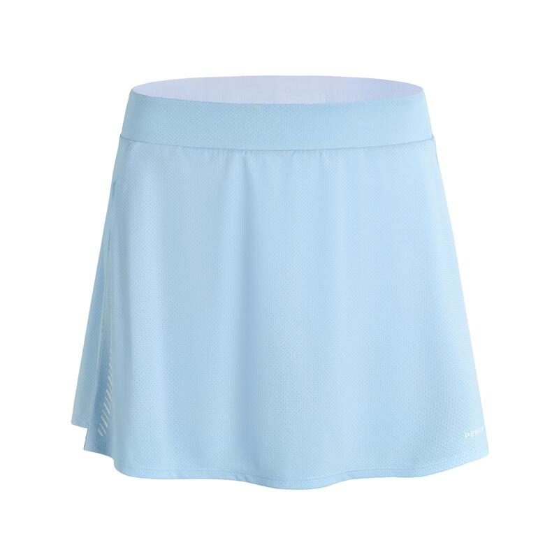 WOMEN BADMINTON SKIRT SENSATION 530 CAROLINA BLUE