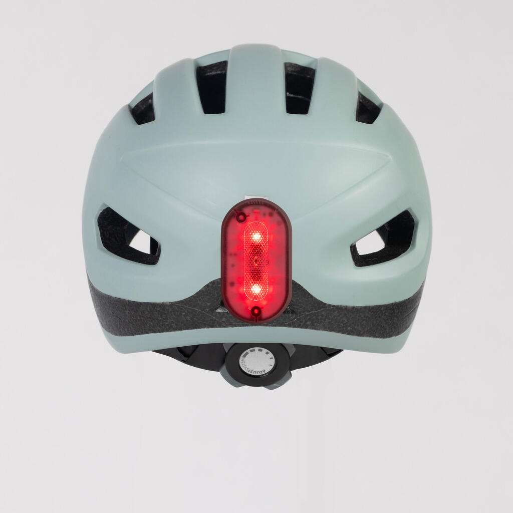 Fahrrad-Beleuchtung SL510 vorne/hinten grün USB Clip 