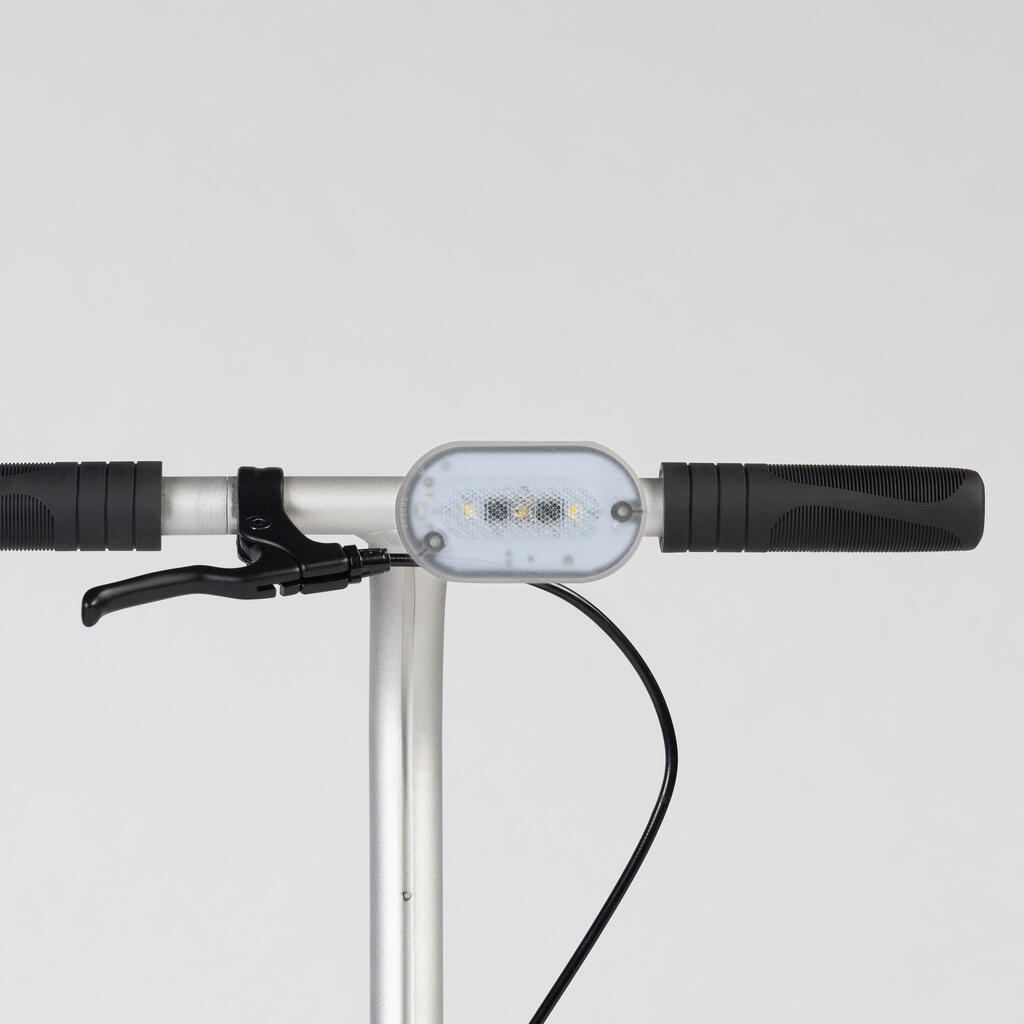 2 Luces Bicicleta SL510 Delantera/Trasera Negro USB Clip