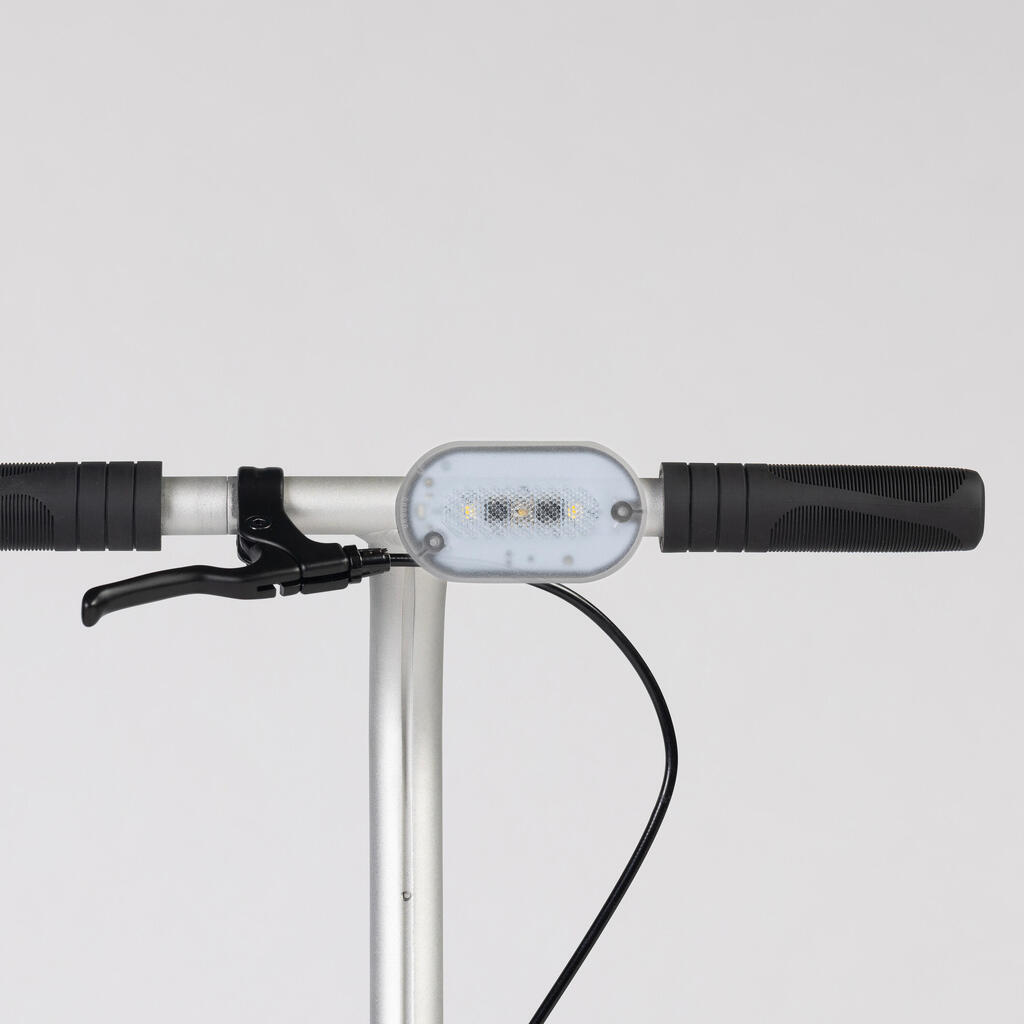 Predné/zadné svetlo na bicykel SL510 clip USB čierne 2 ks