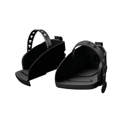 Podnóżki do dziecięcego fotelika rowerowego Polisport Groovy + paski