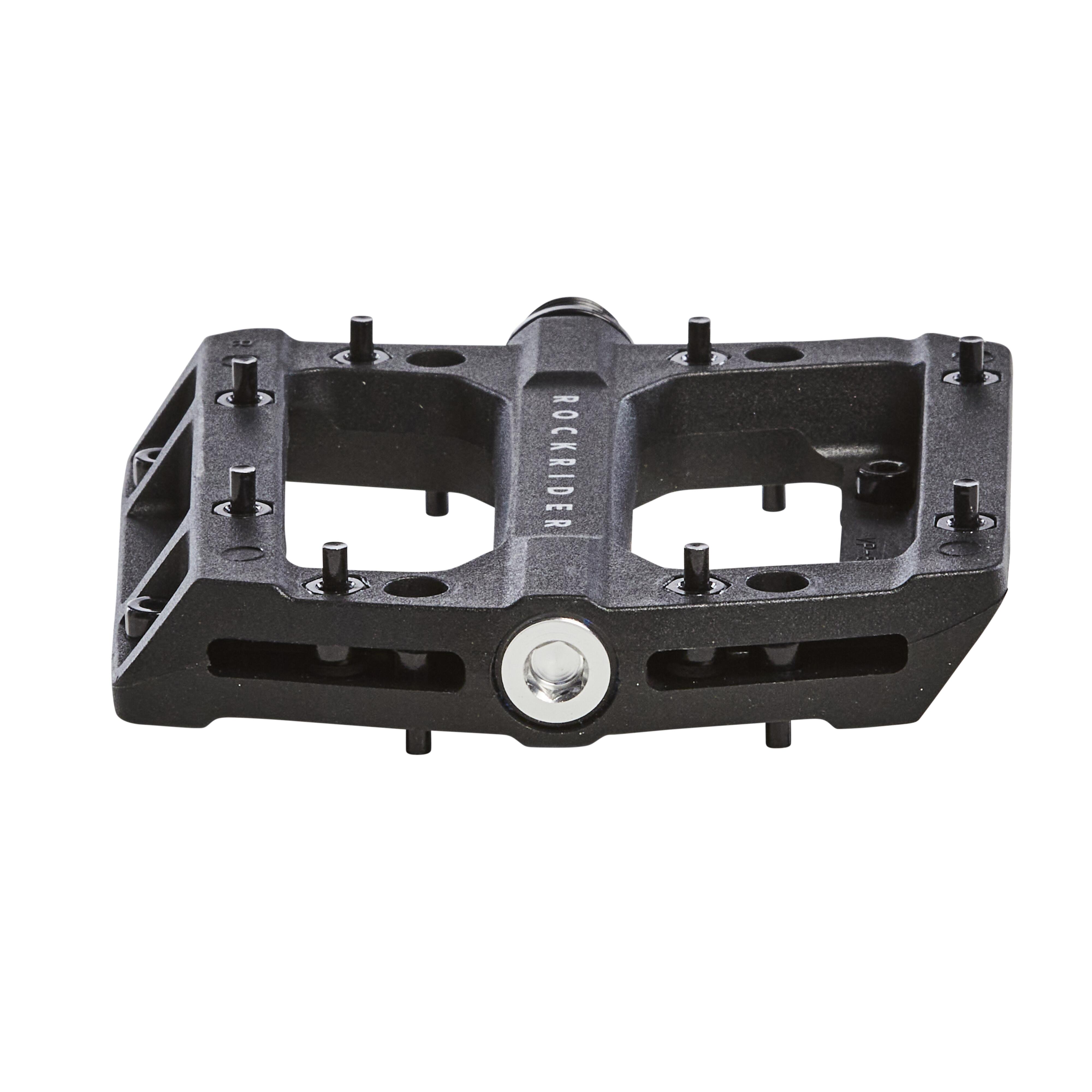 Flat Resin Mountain Bike Pedals - 700 - ROCKRIDER