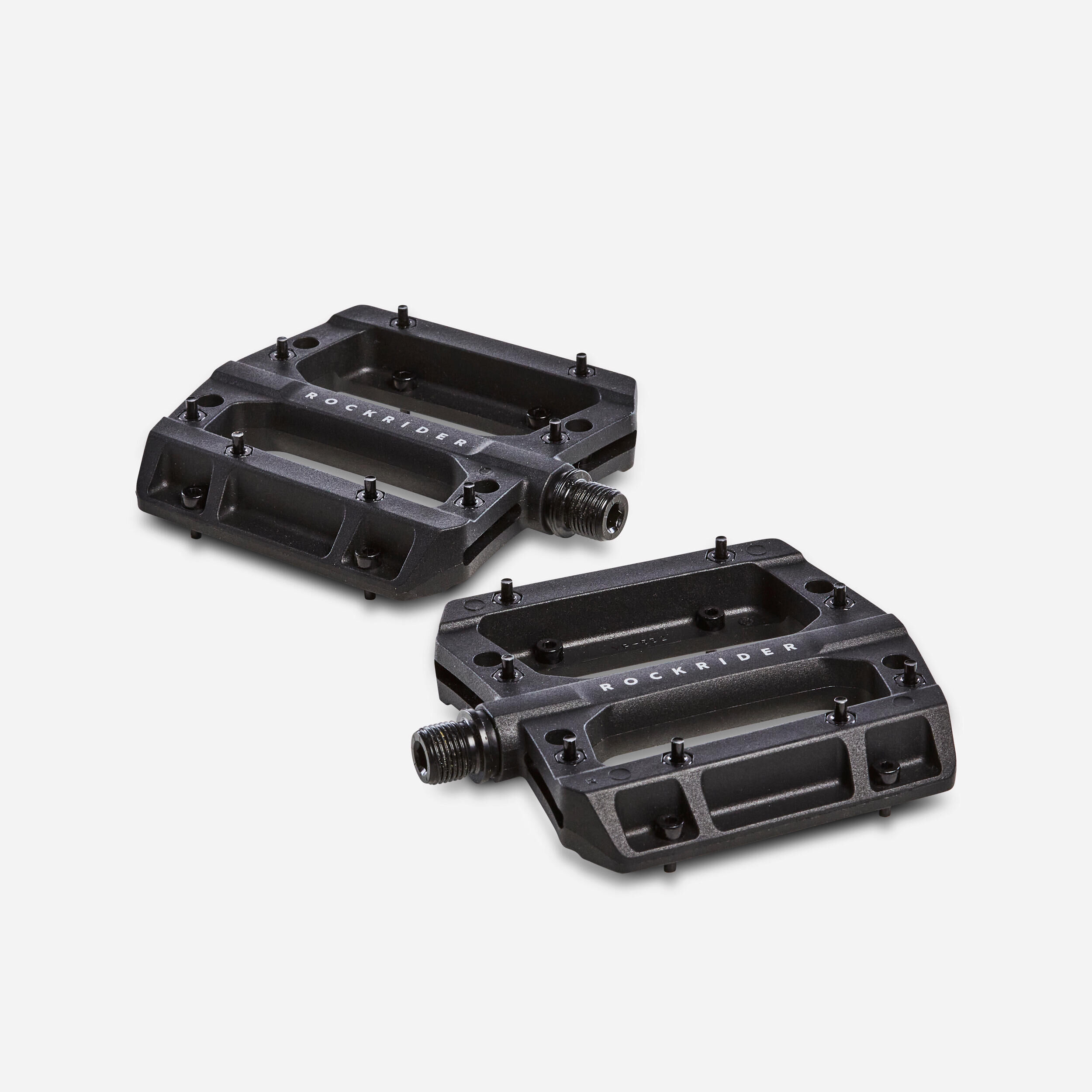 ROCKRIDER Flat Resin Mountain Bike Pedals 700