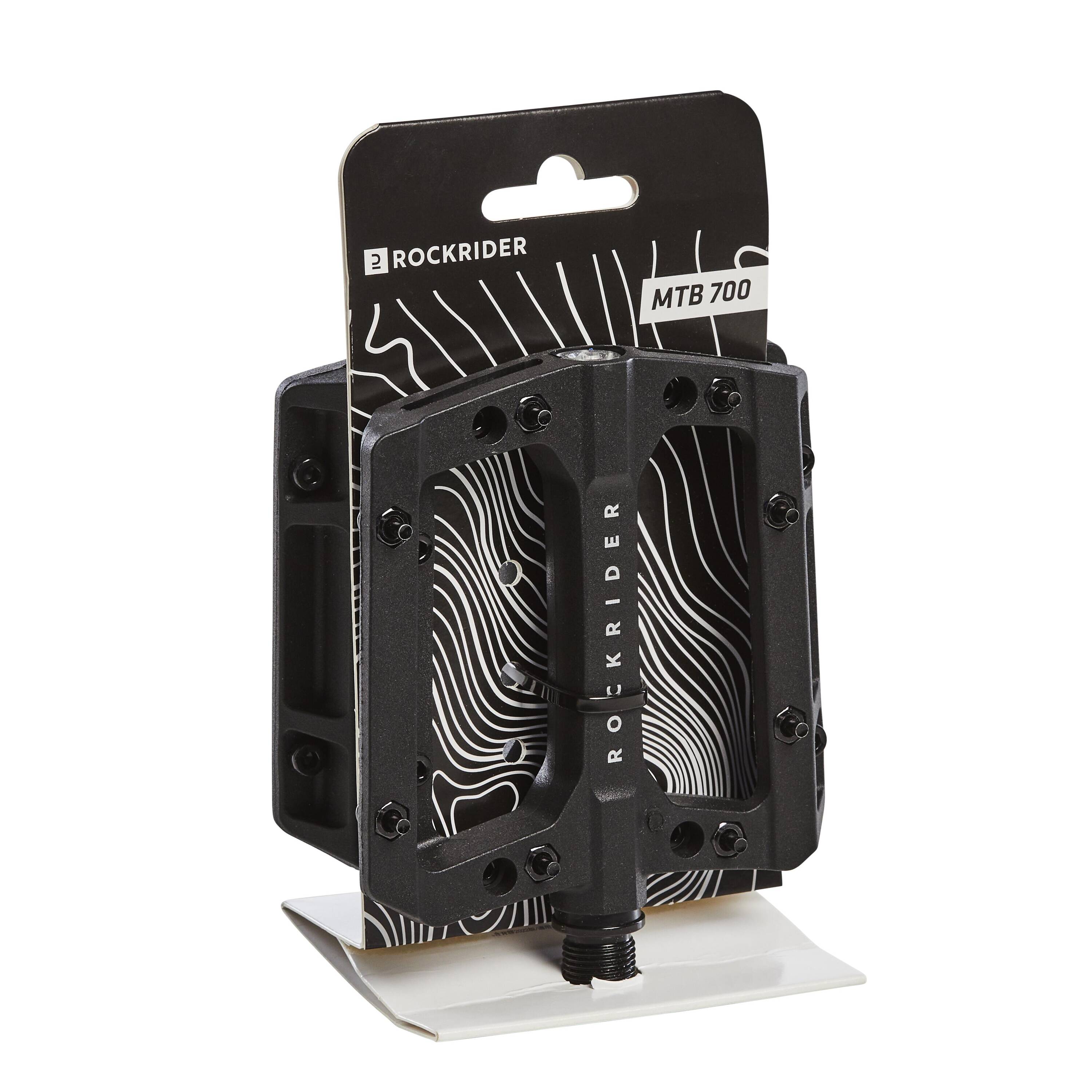 Flat Resin Mountain Bike Pedals 700 -  5